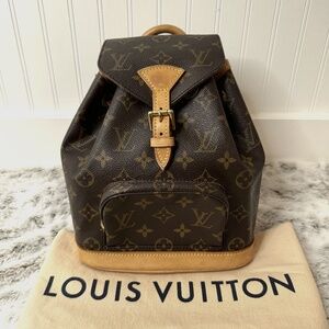 Louis Vuitton Montsouris Monogram PM Mini Backpack – P0002